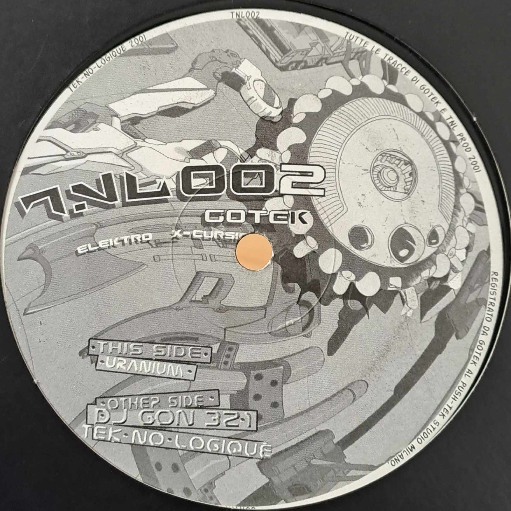 Tek No Logique 02 - vinyle freetekno